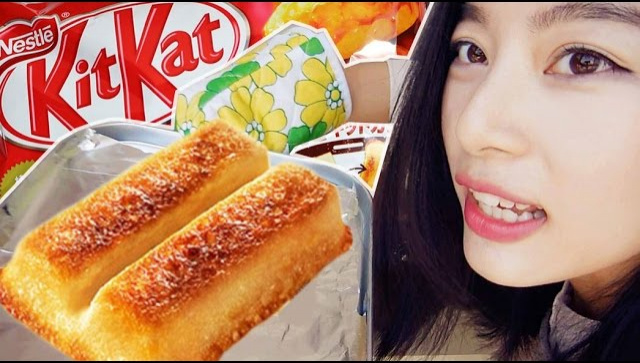 Пробуем жарить шоколад KITKAT в тостере. Странные японские сладости - Видео