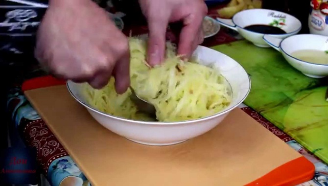 Салат Картофель по корейски - видео рецепт
