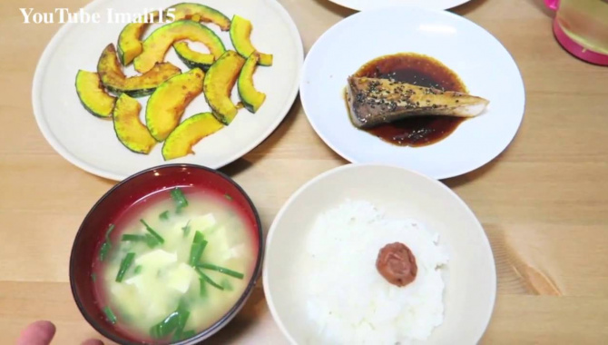Япония. Мой Японский Ужин Полезно для здоровья! (Видео)