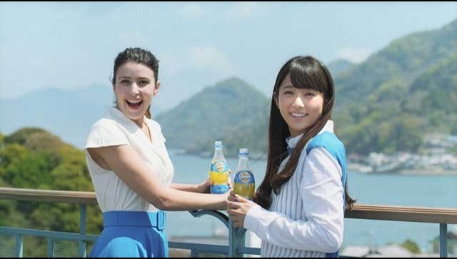 Японская Реклама - Suntory Orangina