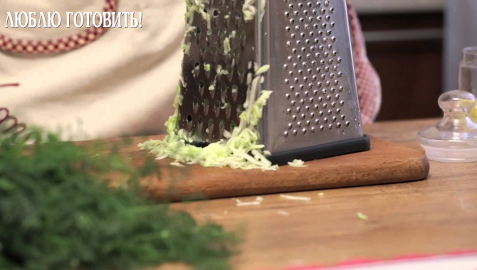 Котлеты из кабачков с сыром - Видео-рецепт