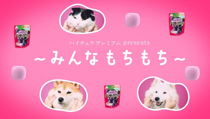 Японская Реклама - Morinaga Hi-Chew premium