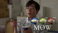 Японская Реклама - Мороженое - Morinaga MOW