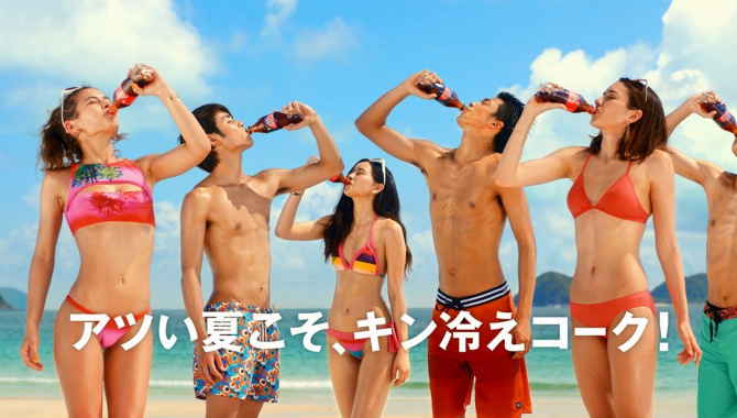 Японская Реклама - Coca-Cola
