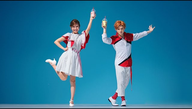 Японская Реклама - Напиток KFC Krushers