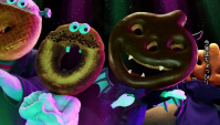 Японская Реклама - Пончики Mister Donut к Хеллоуину