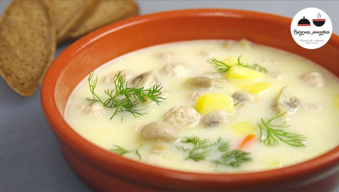 Сырный суп - Видео-рецепт