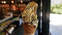 Японская уличная еда - Мороженое, мелон-пан с мороженым, строганый лед какигори (Видео)