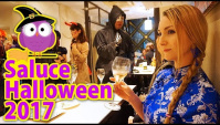 Вечеринка по случаю Хэллоуина с участием Юлии Блинчик (Видео)