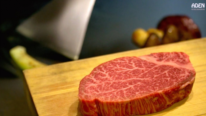Приготовление говядины Кобе - Видео