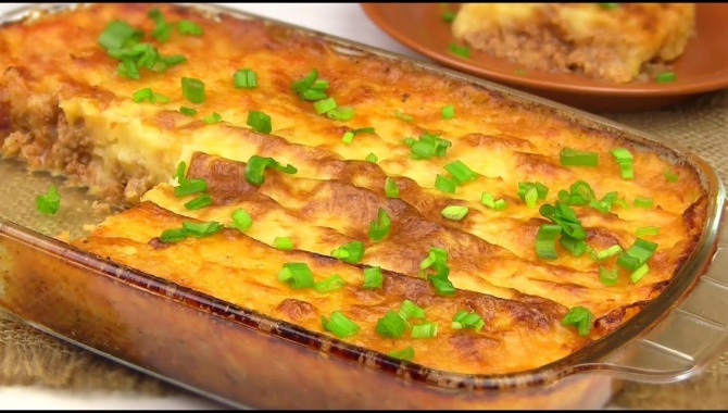 Картофельная Запеканка с мясом - пошаговый рецепт