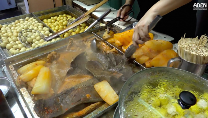 Уличная еда в Гонконге - Видео