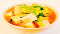 Суп из тофу с говядиной и пекинской капустой - Видео-рецепт