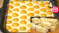 Пирог с абрикосами и мягким штрейзелем - Видео