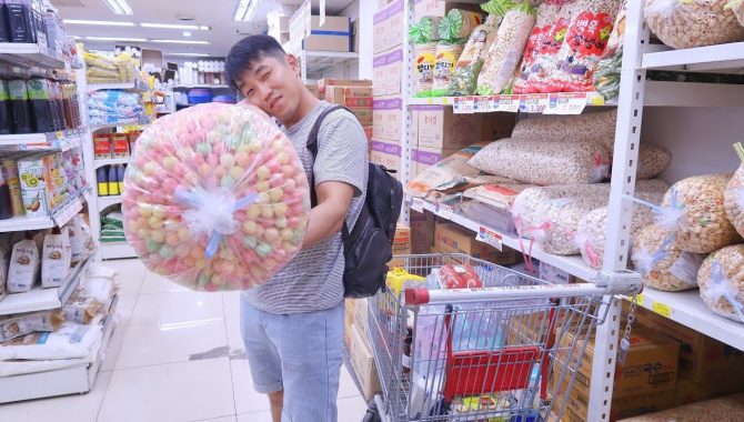 Покупка еды в Корее 2 (Видео)