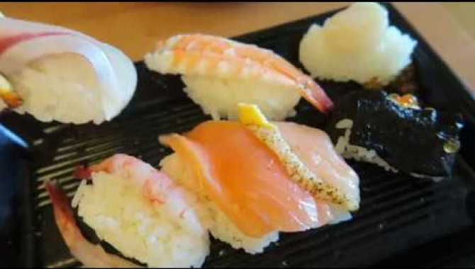 Мы отдыхаем - немного японской еды (Видео)