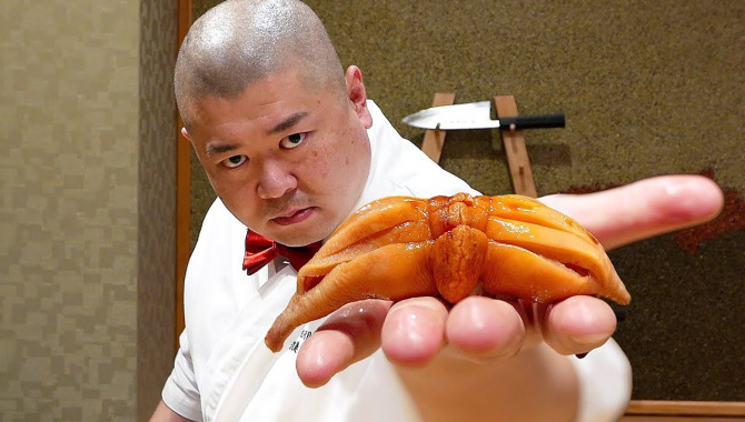 Японская Еда - Элитные Суши (Видео)