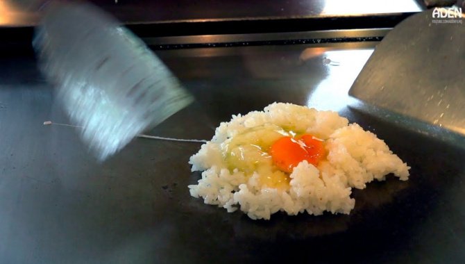 Жареный рис в Японском стиле (Видео)