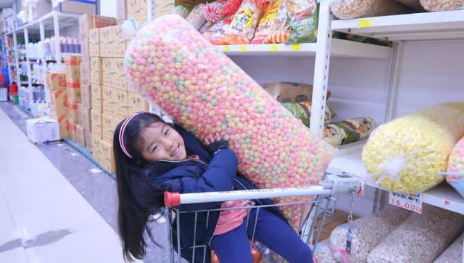 Покупка еды в Корее. Украшения из Aliexpress (Видео)