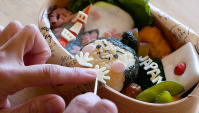 Японская Еда - Приготовление Бэнто (Видео)