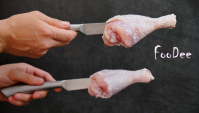 Блюдо из куриных ножек в сливовом соусе - Видео-рецепт