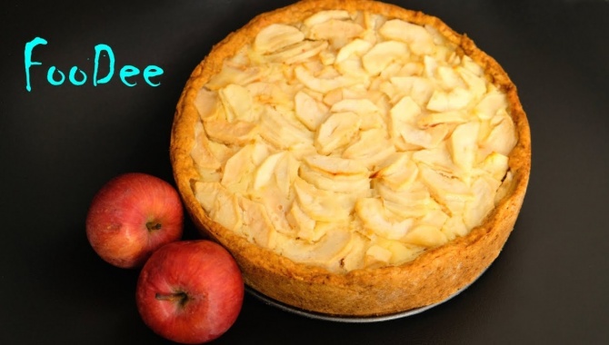 Цветаевский яблочный пирог – Самый нежный пирог с яблоками и сметанной заливкой - Видео-рецепт