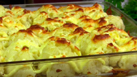 Цветная капуста с сыром в духовке - Видео-рецепт