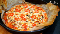 Пицца БЕЗ теста за 5 минут - Видео-рецепт