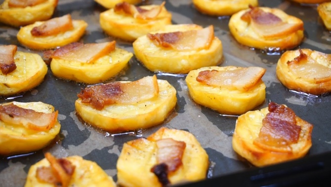 Картошечка с салом в духовке  - Видео-рецепт