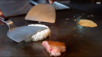 Японский жареный рис - Шаг за шагом. Приготовление в стиле Тэппанъяки (Видео)