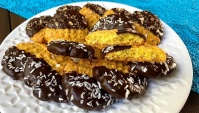Лучшее Песочное печенье в шоколаде - Видео-рецепт