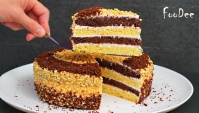 ОЧЕНЬ вкусный домашний торт из простых продуктов! - Видео-рецепт