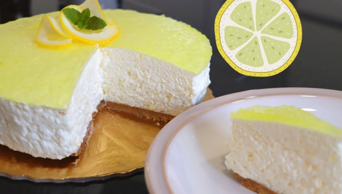 Торт лимонный мусс - Видео-рецепт