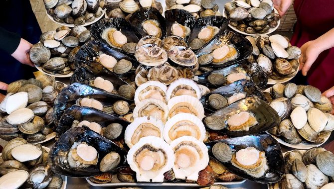 Корейская еда - Удивительные морепродукты (Видео)