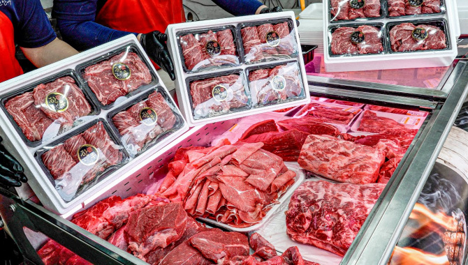 Корейская мясная лавка - Корейская еда (Видео)