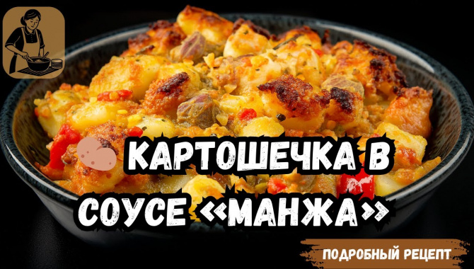 Картошечка в соусе - Видео-рецепт