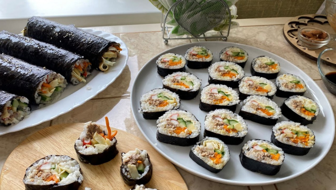 Вкуснейший КИМПАБ - Видео-рецепт