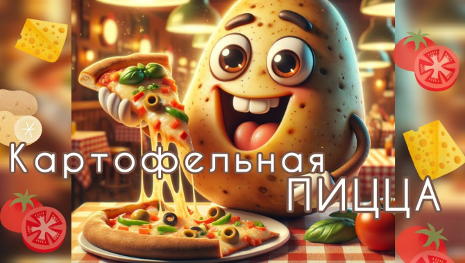 Картофельная пицца - Видео-рецепт