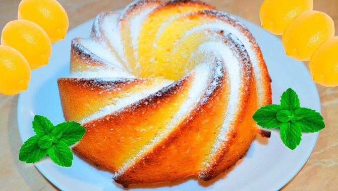 Лимонный кекс - Видео-рецепт