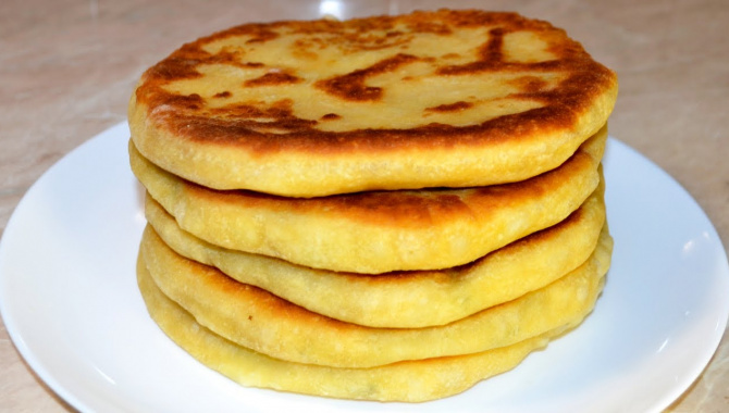 ПЫШНЫЕ ЛЕПЕШКИ на кефире - Видео-рецепт