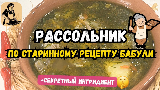 Бабушкин Огуречник с Секретом - Видео-рецепт