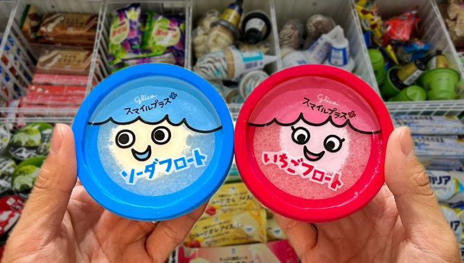 10 забавных японских видов  мороженого (Видео)