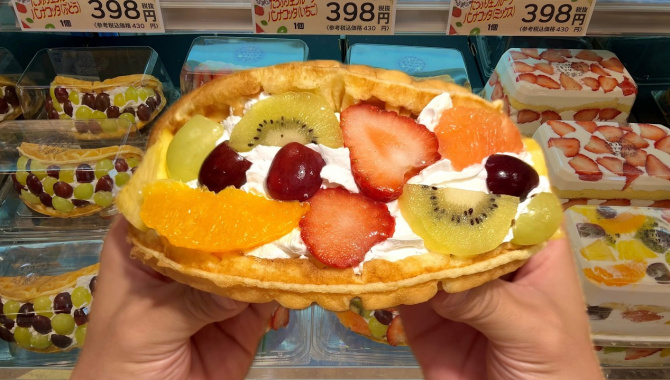 Еда из супермаркета в Японии (Видео)