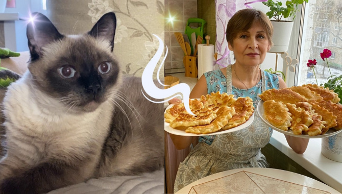 Пышные лепешки с творогом - Видео-рецепт