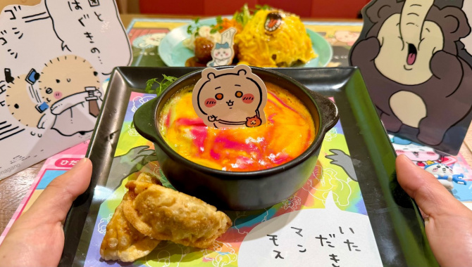 В Японии можно поесть в ресторане с милыми персонажами (Видео)