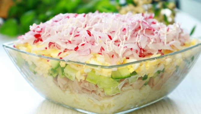 Салат ЛАСКОВЫЙ МАЙ - Видео-рецепт