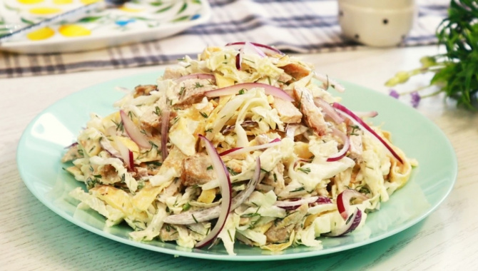 Салат Дама с характером - Видео-рецепт