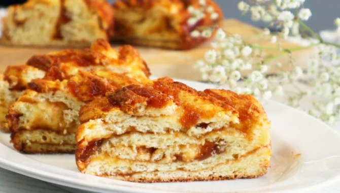 Пирог Красавчик за 5 минут - Видео-рецепт