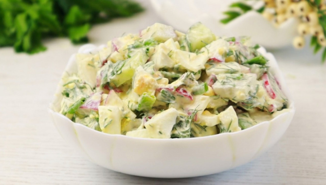 Салат Нежный Хруст - Видео-рецепт