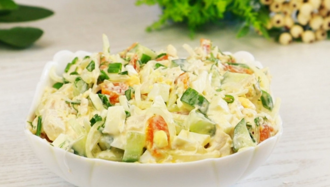 Салат с Новым вкусом КАПРИЗНАЯ МАДАМ - Видео-рецепт